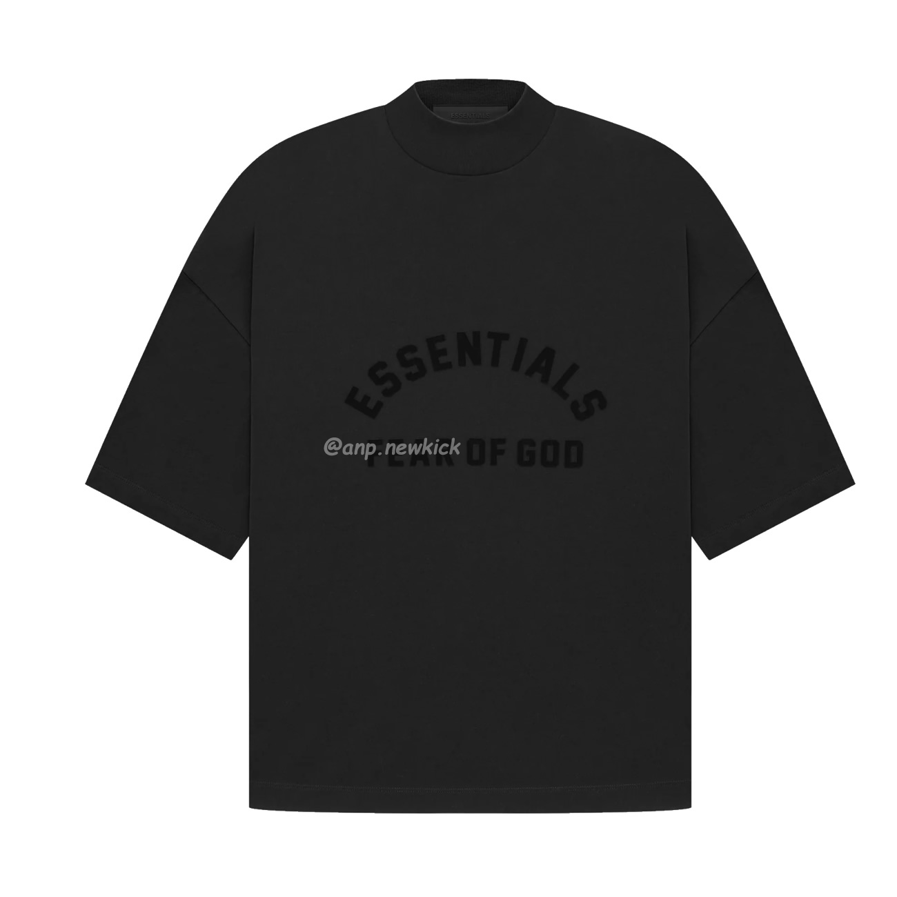 Fear Of God Essentials Tee Black (4) - www.newkick.vip